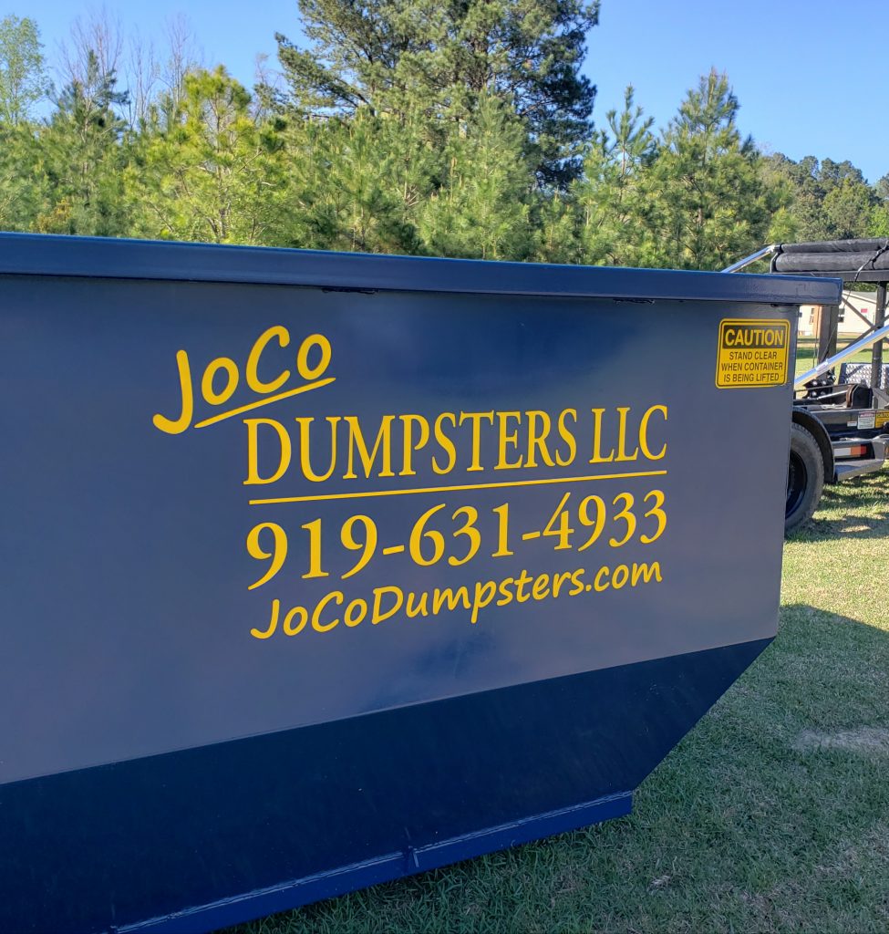 JoCo Dumpsters offers cheap 15 yard dumpsters